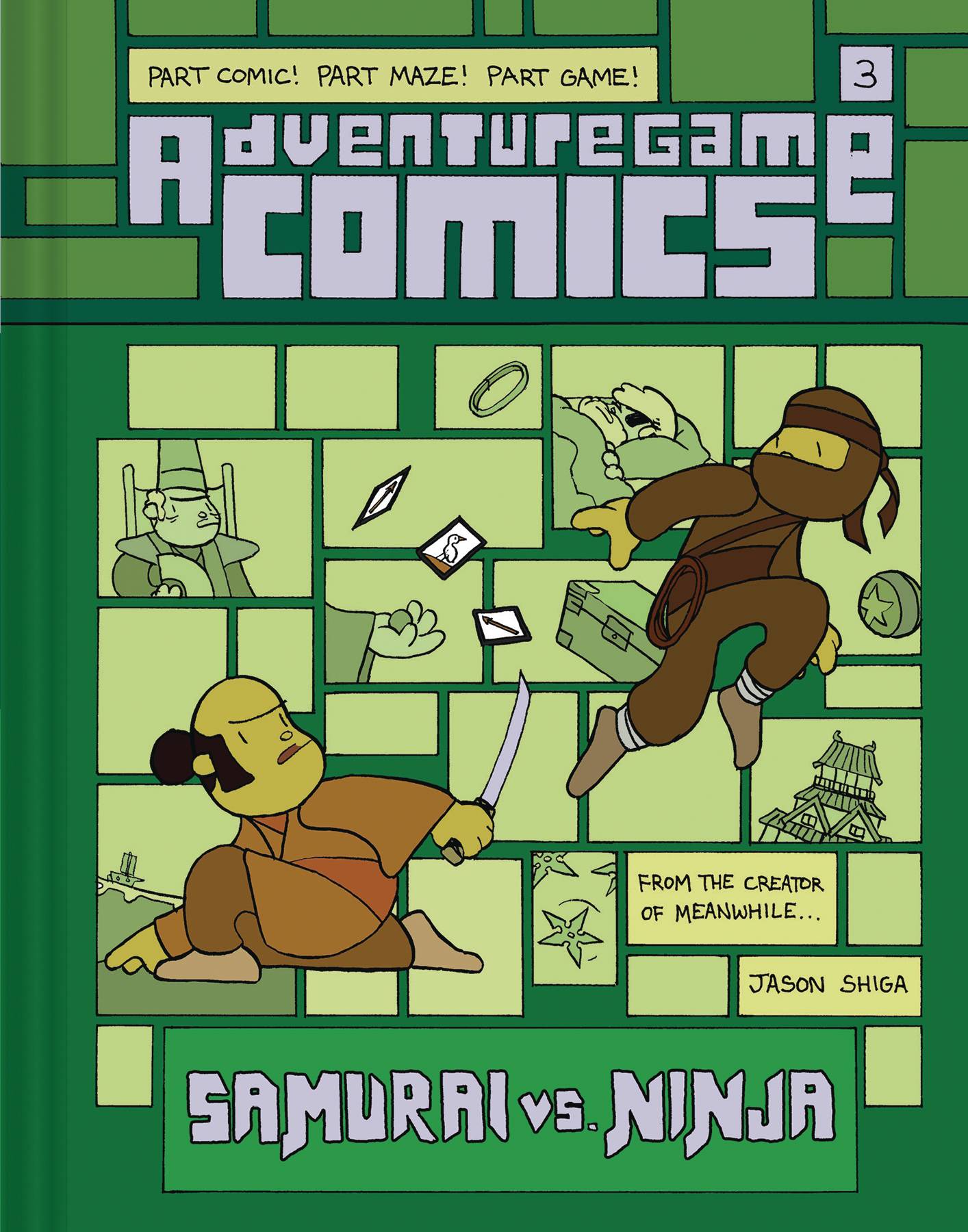 ADVENTUREGAME COMICS TP 03 SAMURAI VS NINJA