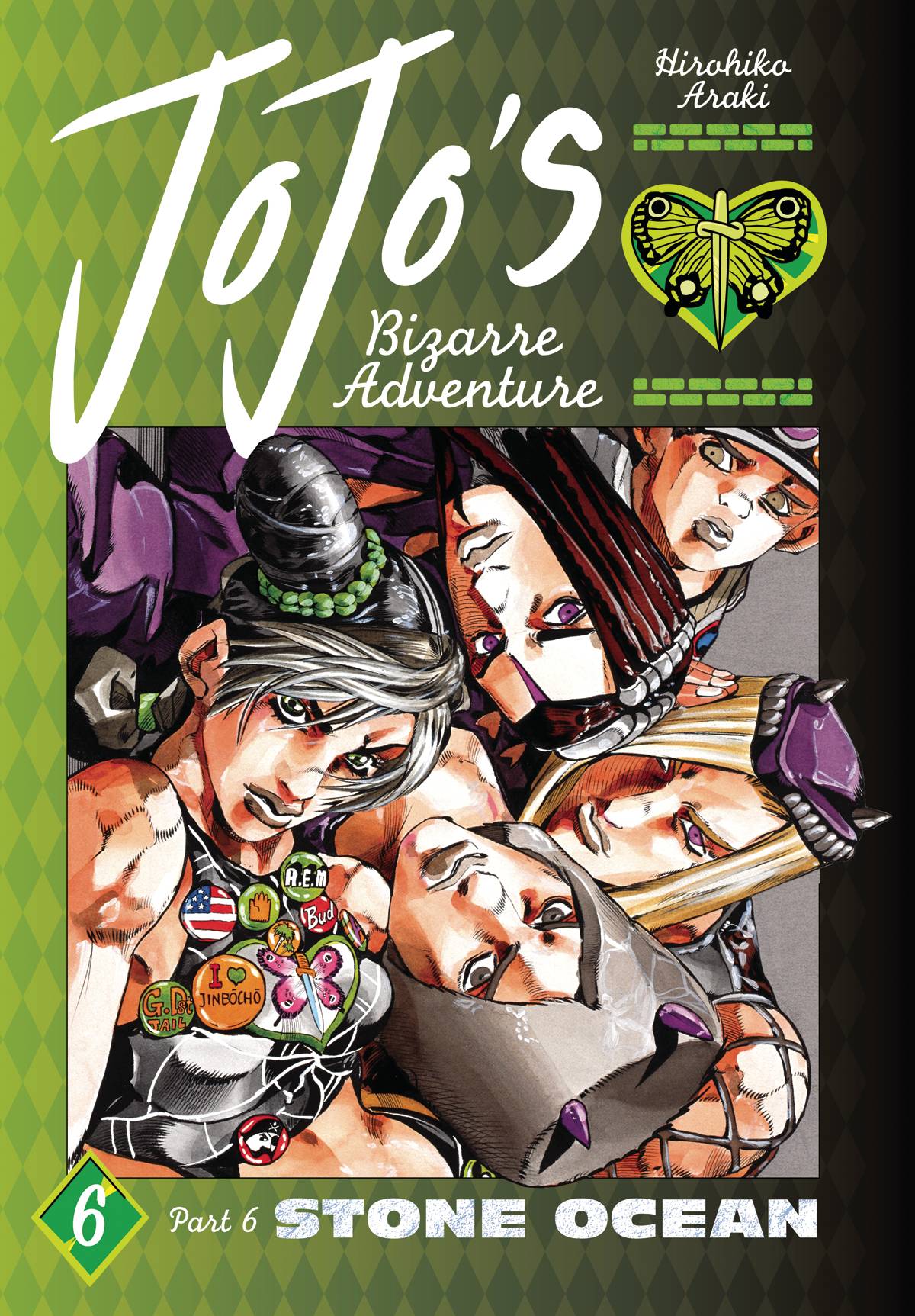 JOJOS BIZARRE ADV PART 6 STONE OCEAN HC 06