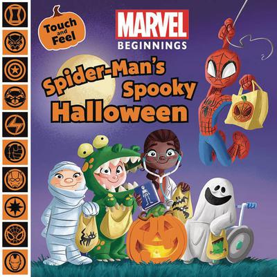 MARVEL BEGINNINGS SPIDERMANS SPOOKY HALLOWEEN BOARD BOOK HC