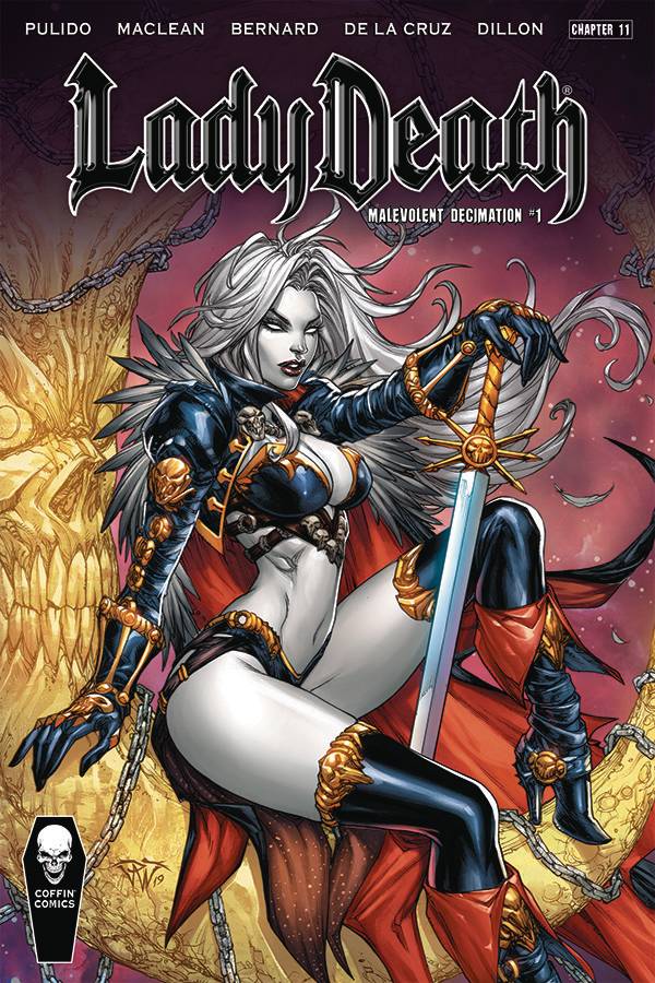 LADY DEATH MALEVOLENT DECIMATION #1 HC ED