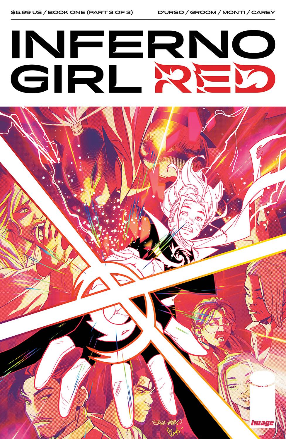 INFERNO GIRL RED BOOK ONE