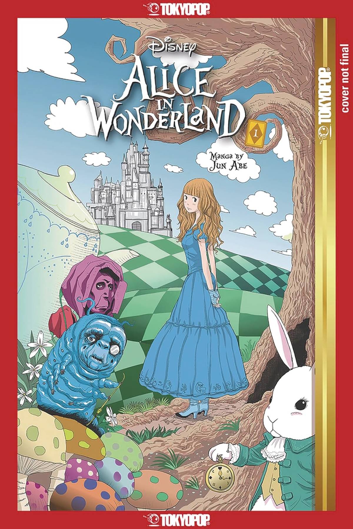 DISNEY MANGA ALICE IN WONDERLAND GN