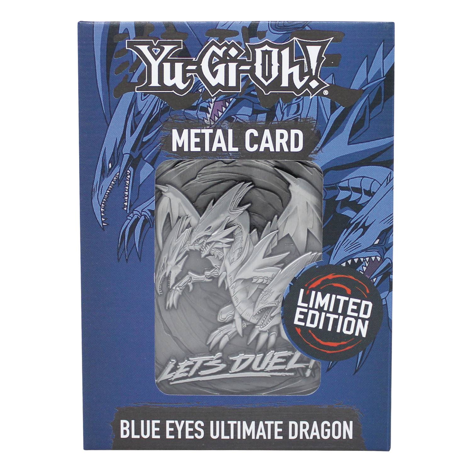 YU-GI-OH LTD ED BLUE EYES ULTIMATE DRAGON METAL CARD