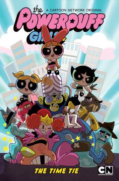 POWERPUFF GIRLS TIME TIE HC