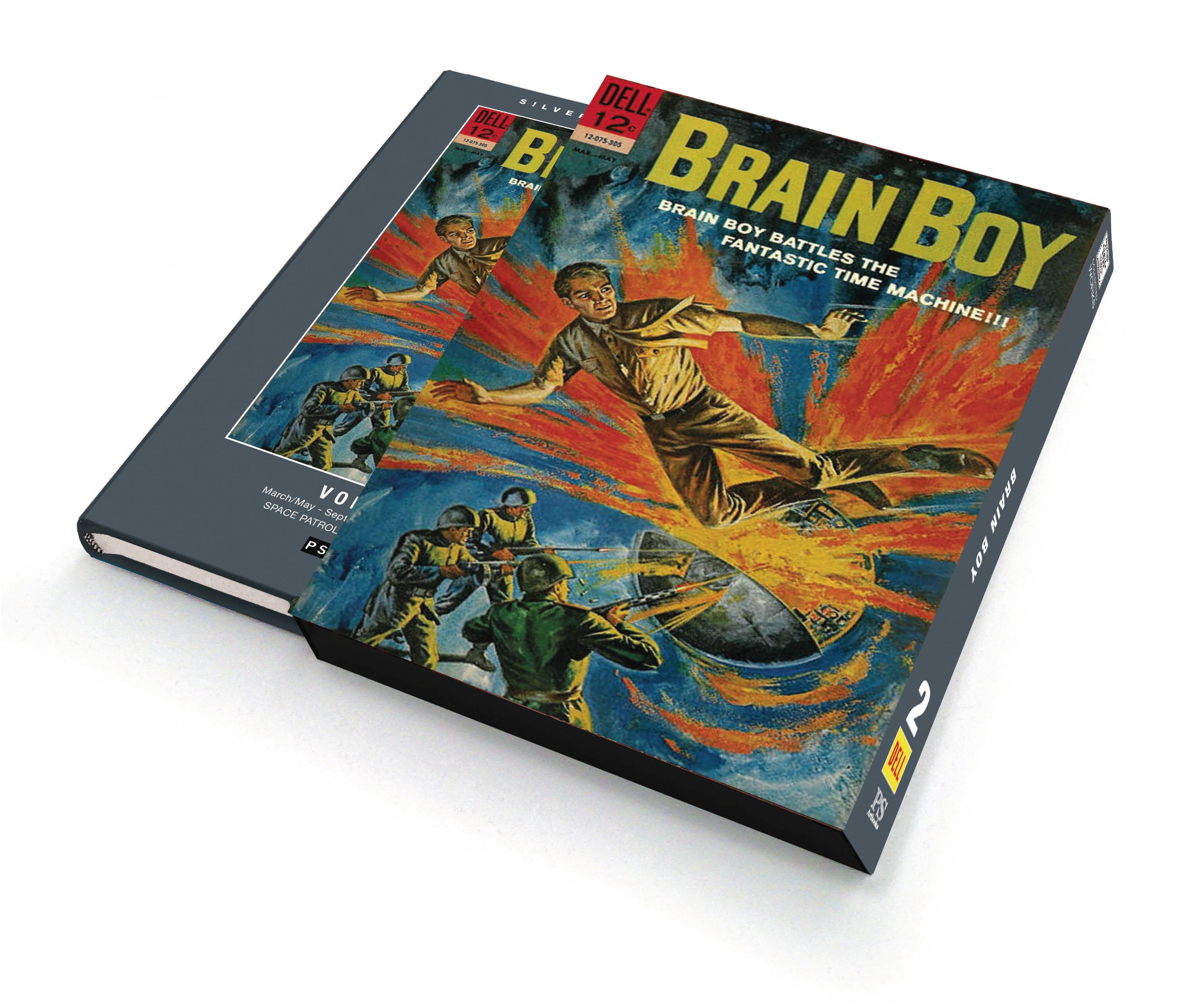 SILVER AGE CLASSICS BRAIN BOY HC 02 SLIPCASE ED