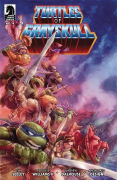 MASTERS OF UNIVERSE TMNT TURTLES OF GRAYSKULL