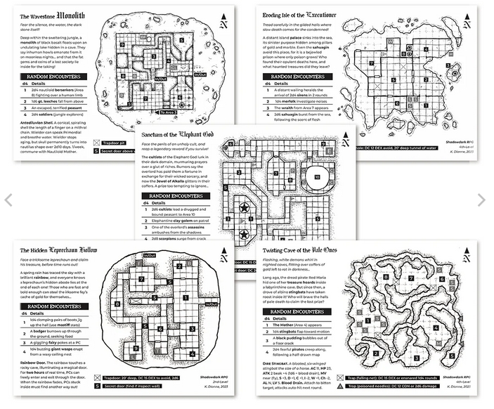 SHADOWDARK RPG MODULES