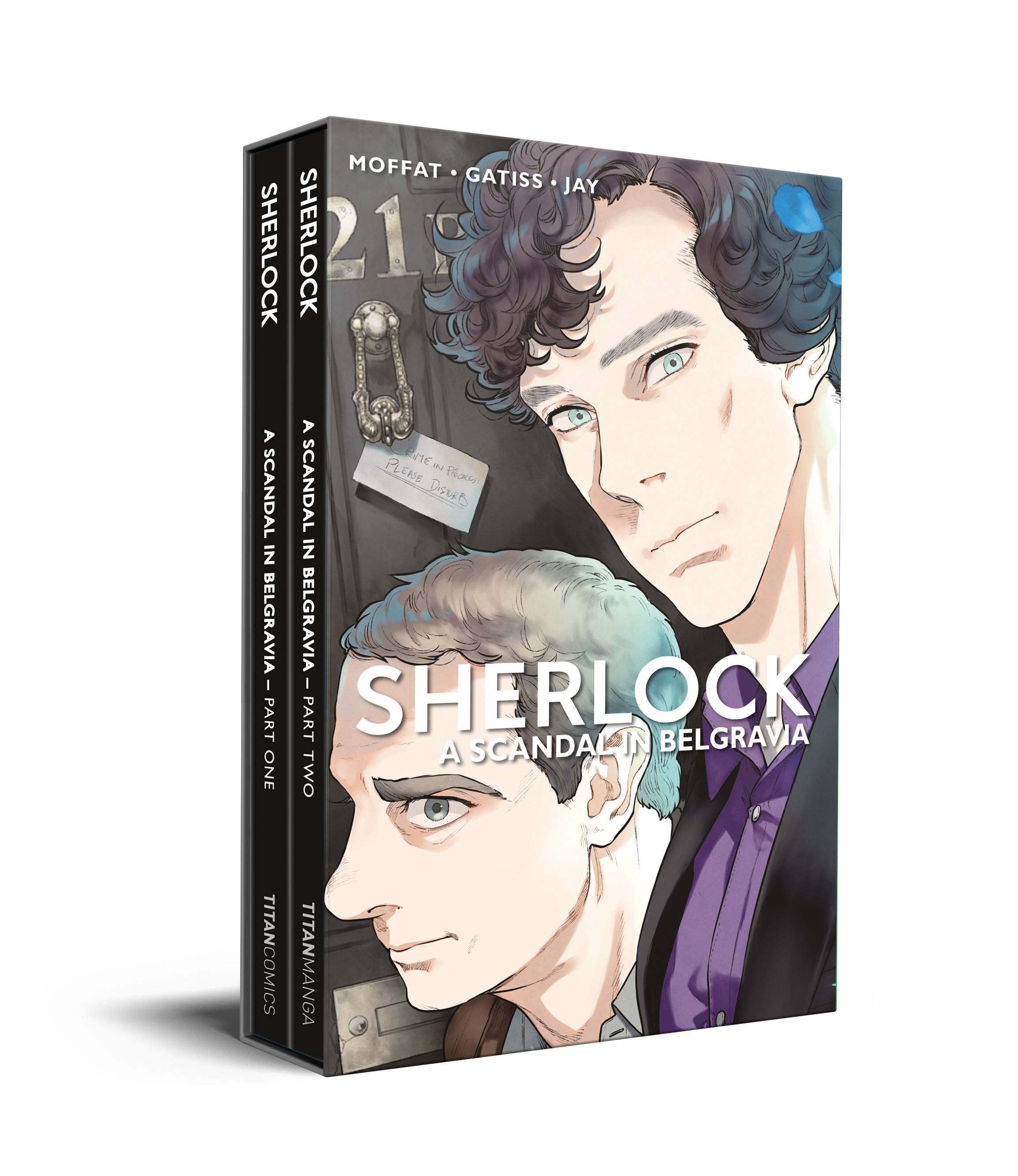 SHERLOCK SCANDAL IN BELGRAVIA 1-2 BOXED SET