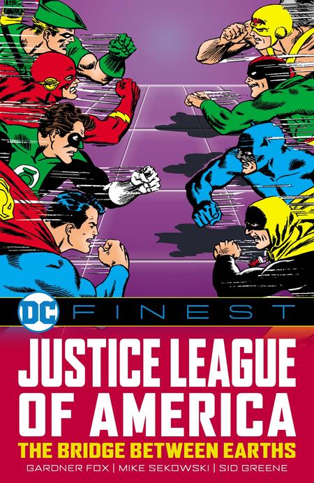 DC FINEST JUSTICE LEAGUE OF AMERICA BRIDGE BETWEEN EARTHS TP