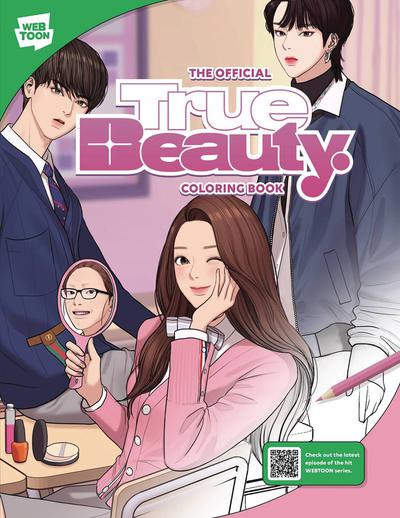 WEBTOON TRUE BEAUTY OFFICIAL COLORING BOOK