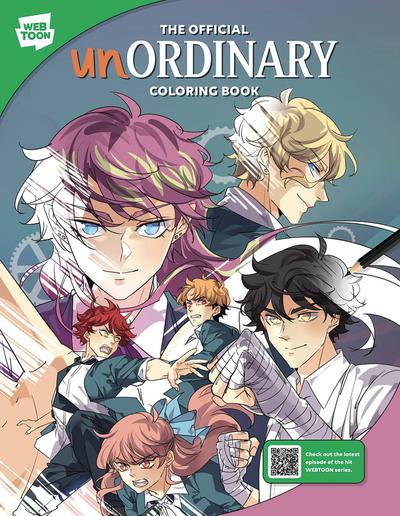 WEBTOON UNORDINARY OFFICIAL COLORING BOOK