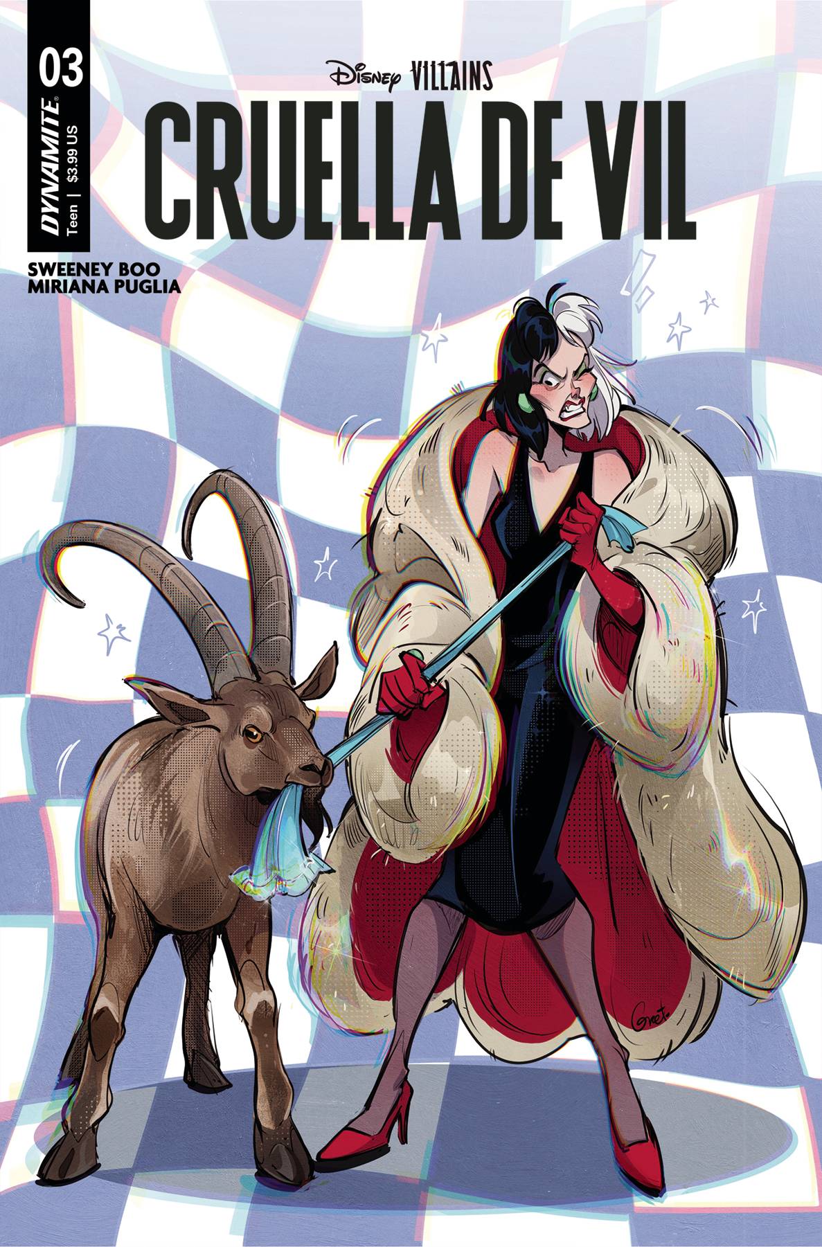 DISNEY VILLAINS CRUELLA DE VIL