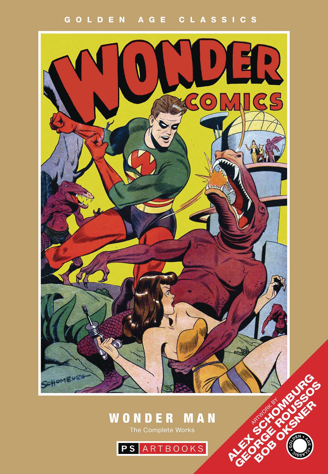 GOLDEN AGE CLASSICS WONDER MAN HC 01