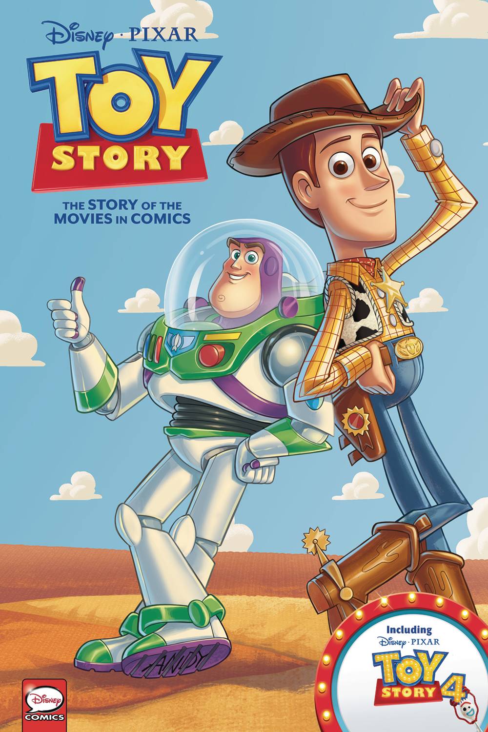 DISNEY PIXAR TOY STORY THE STORY OF THE MOVIES IN COMICS HC