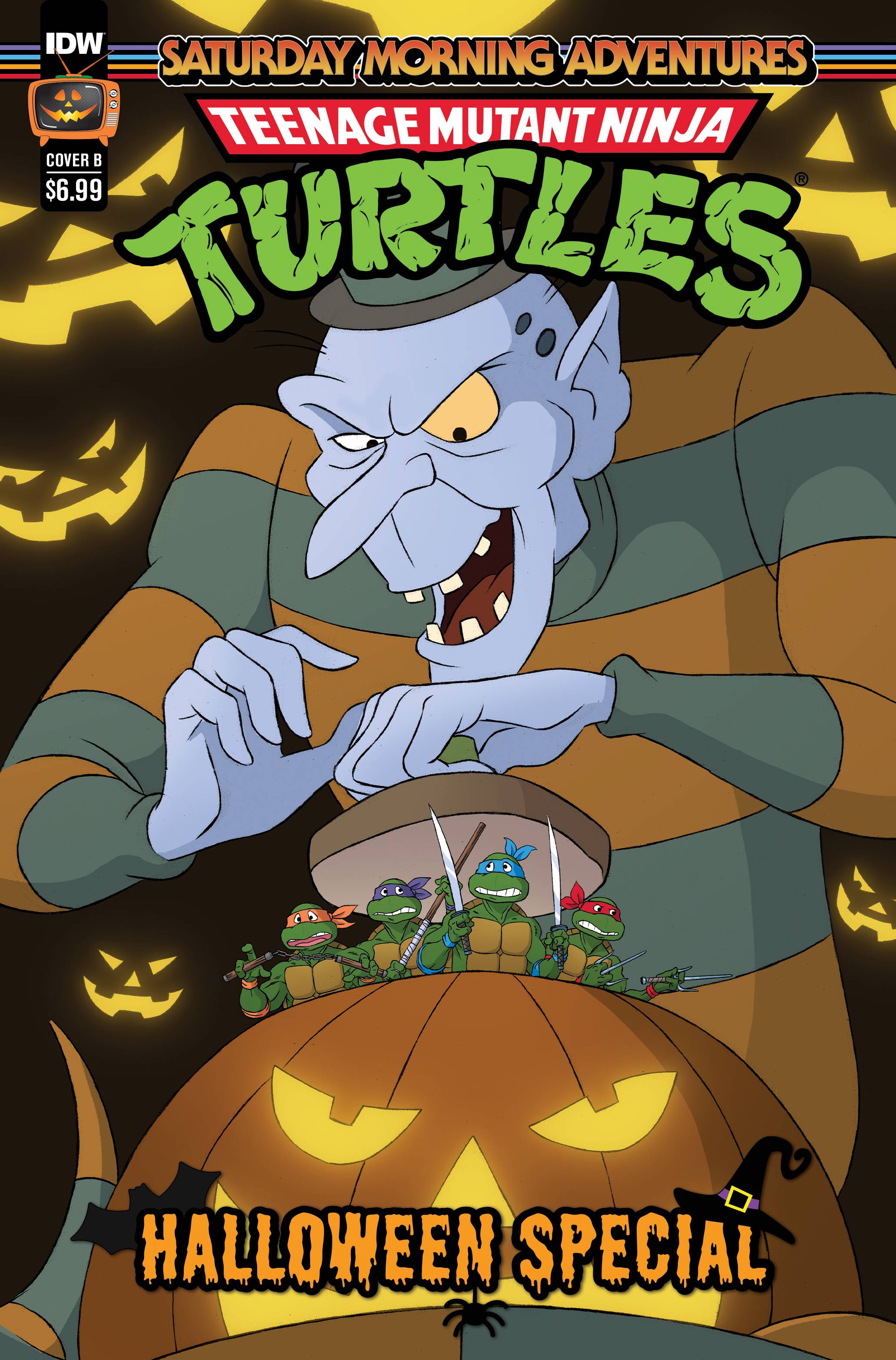 TMNT SATURDAY MORNING ADV HALLOWEEN SPECIAL