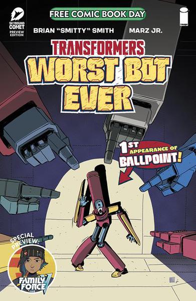 FCBD 2025 TRANSFORMERS WORST BOT EVER SPECIAL