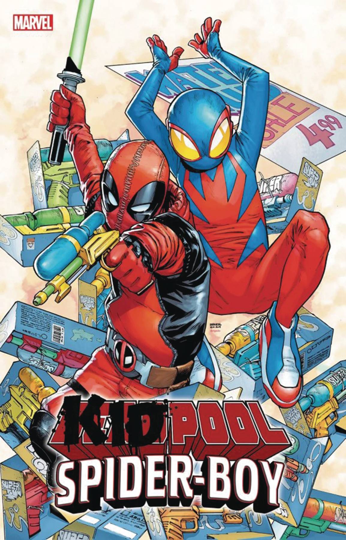 DF KIDPOOL & SPIDER-BOY #1 CGC GRADED