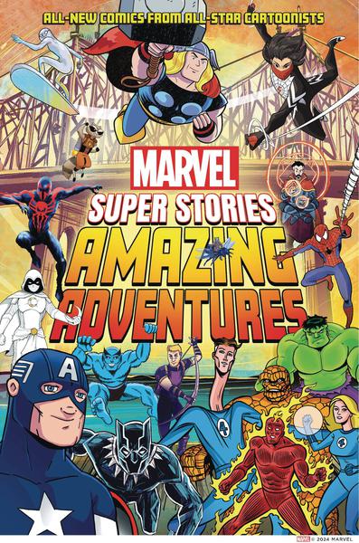 MARVEL SUPER STORIES HC AMAZING ADVENTURES