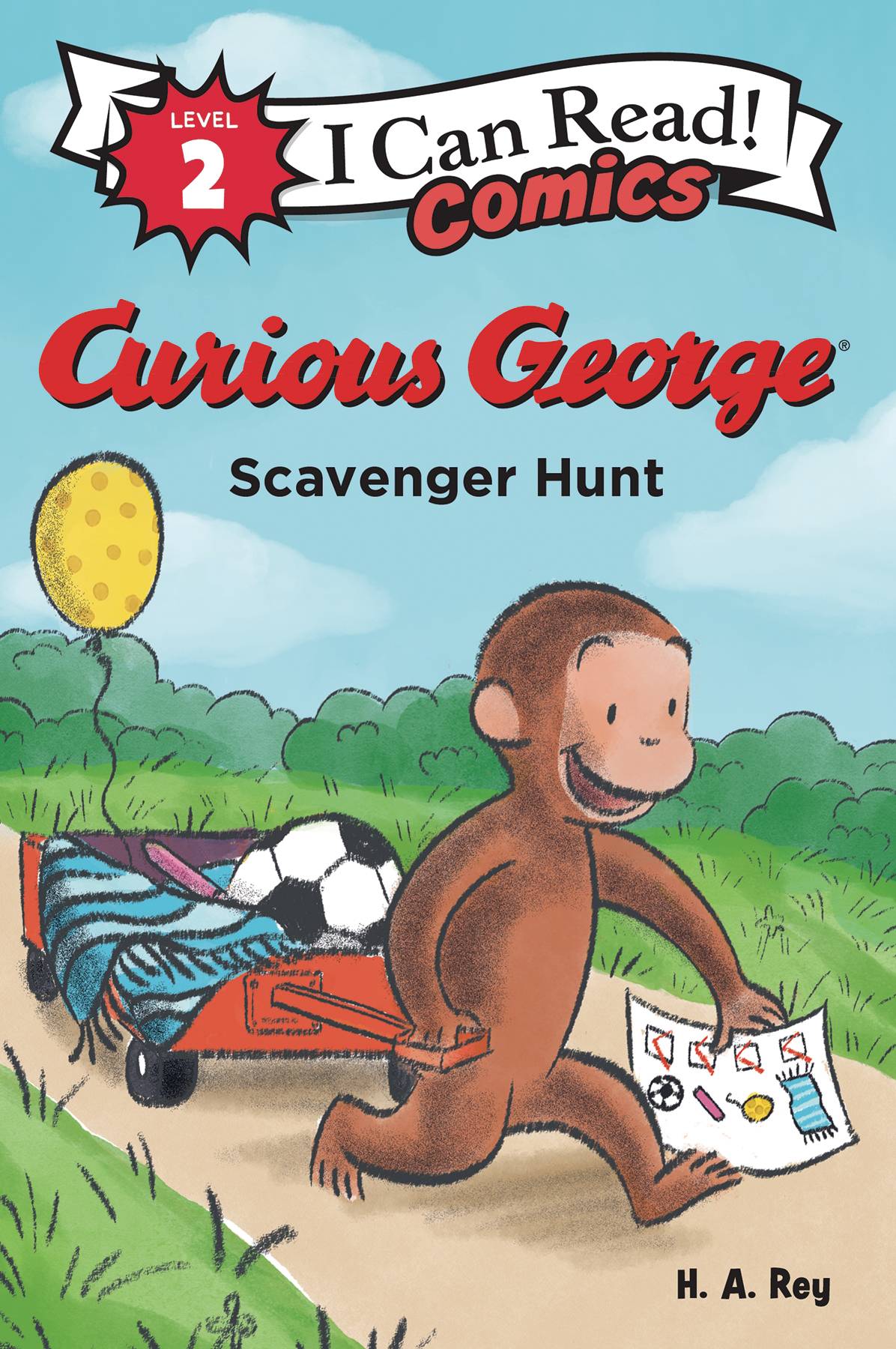 I CAN READ COMICS LEVEL 2 TP CURIOUS GEORGE SCAVENGER HUNT