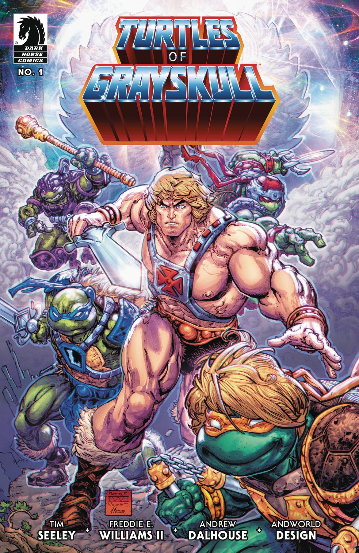 MASTERS OF UNIVERSE TMNT TURTLES OF GRAYSKULL