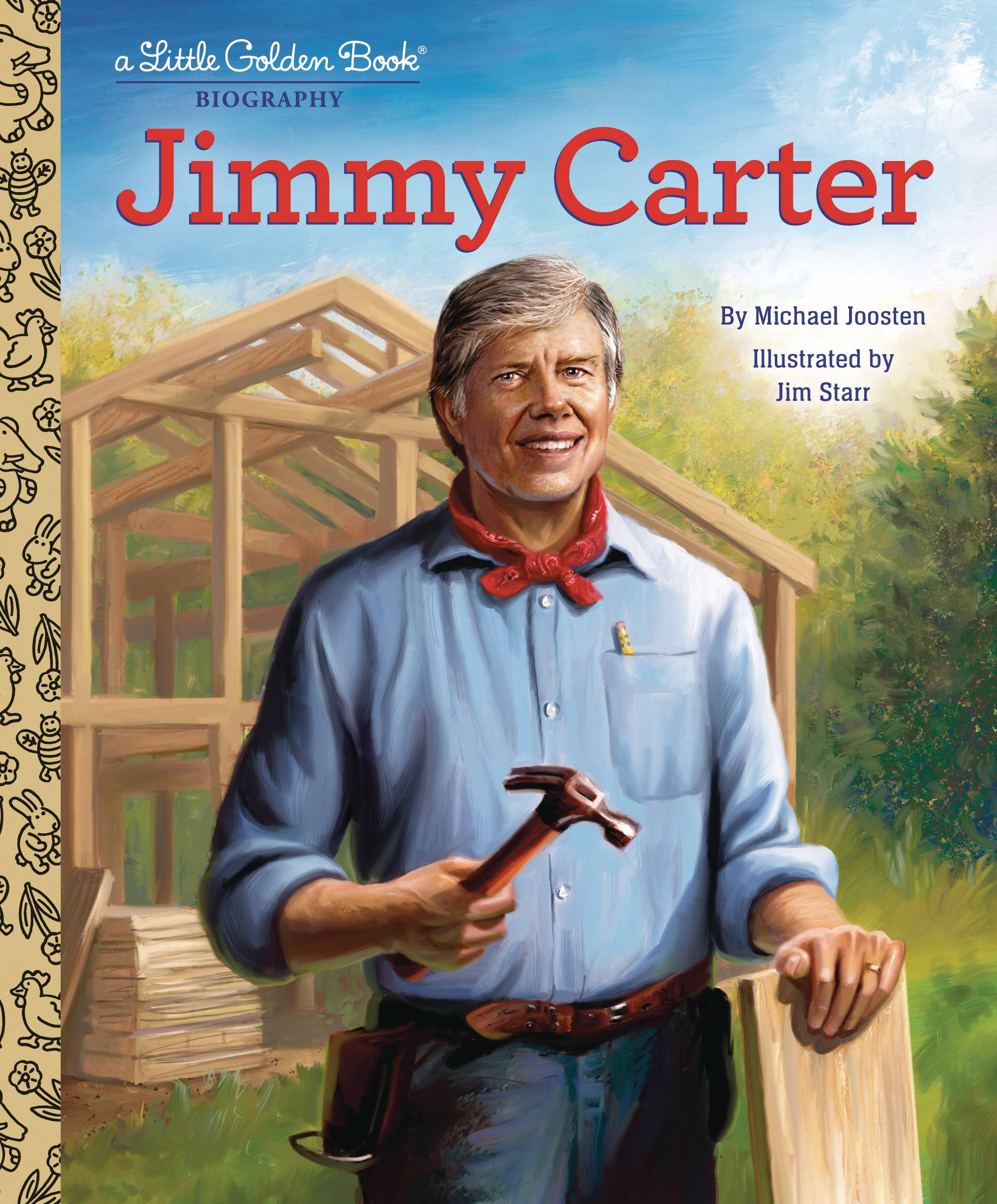 JIMMY CARTER LITTLE GOLDEN BOOK HC