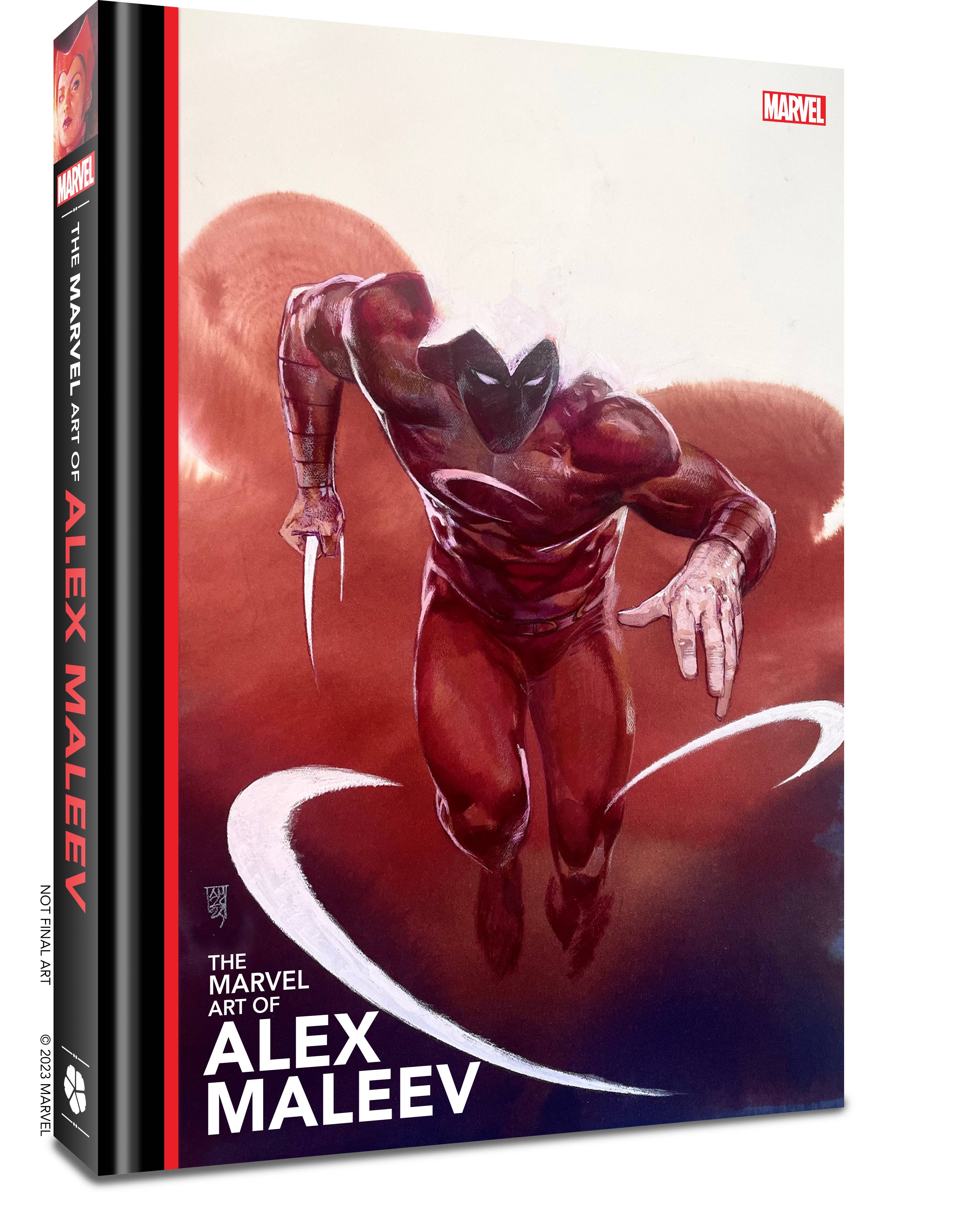 MARVEL ART OF ALEX MALEEV HC