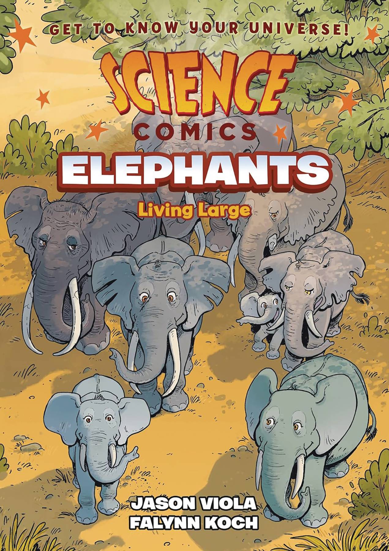 SCIENCE COMICS ELEPHANTS LIVING LARGE TP