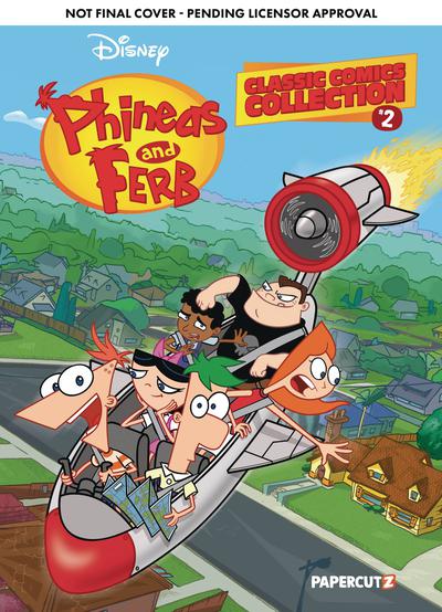 PHINEAS & FERB CLASSIC COMICS COLL HC 02