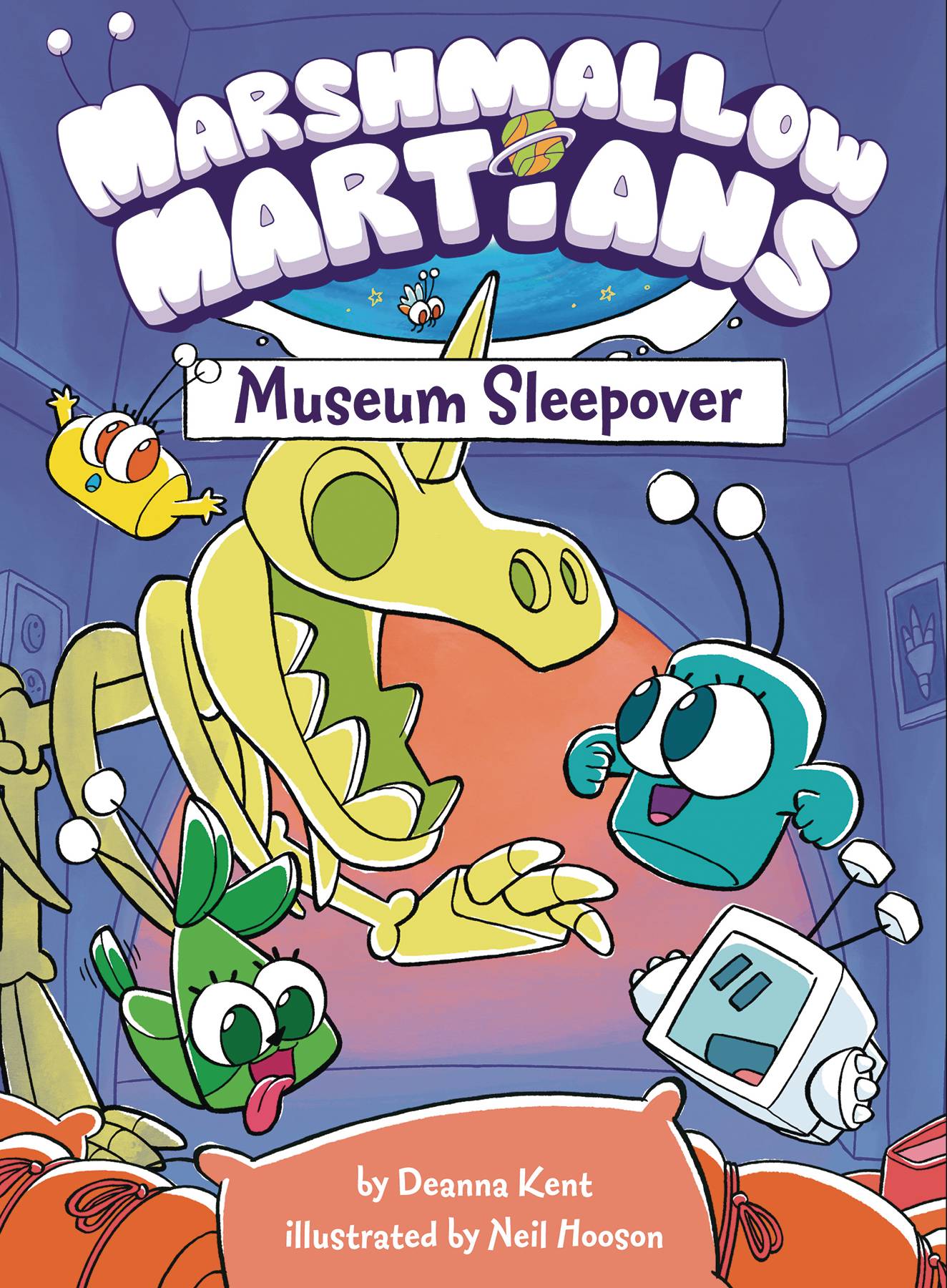 MARSHMALLOW MARTIANS TP MUSEUM SLEEPOVER