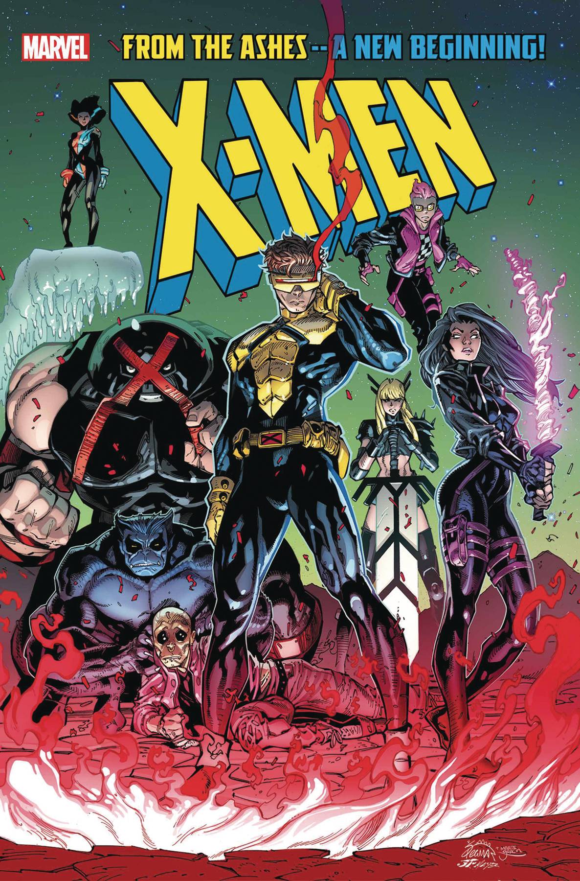 DF X-MEN #1 STEGMAN SGN