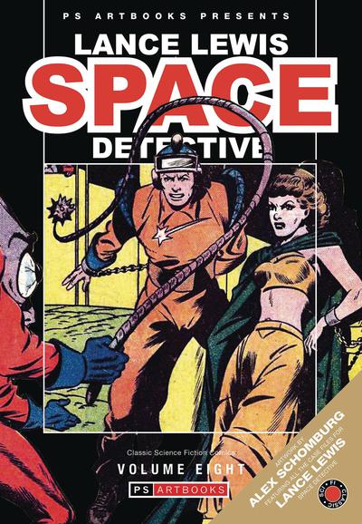 PS ARTBOOKS CLASSIC SCI FI COMICS HC 08 SPACE DETECTIVE