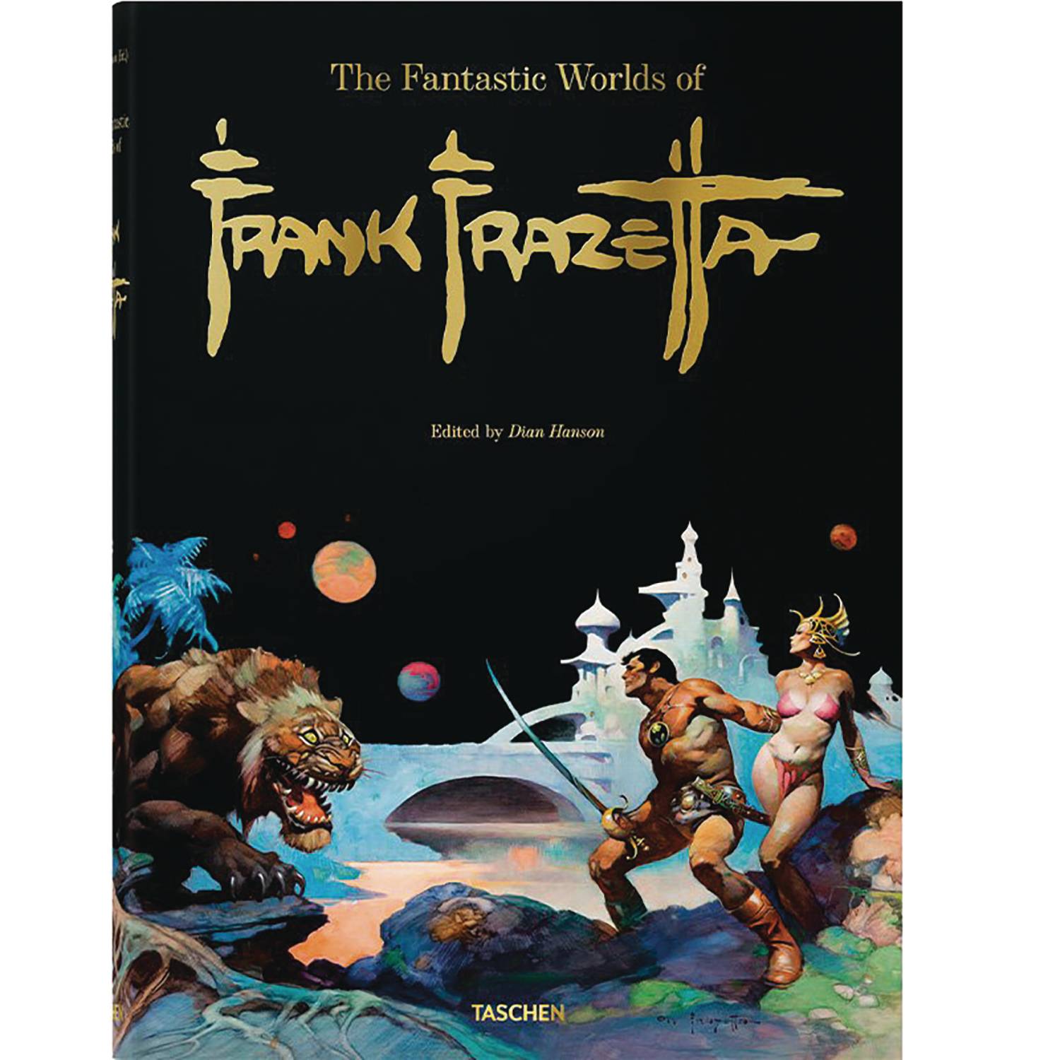 FANTASTIC WORLD OF FRANK FRAZETTA HC 40TH ANNIV