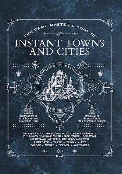 GAMEMASTERS BOOK OF INSTANT TOWNS & CITIES HC