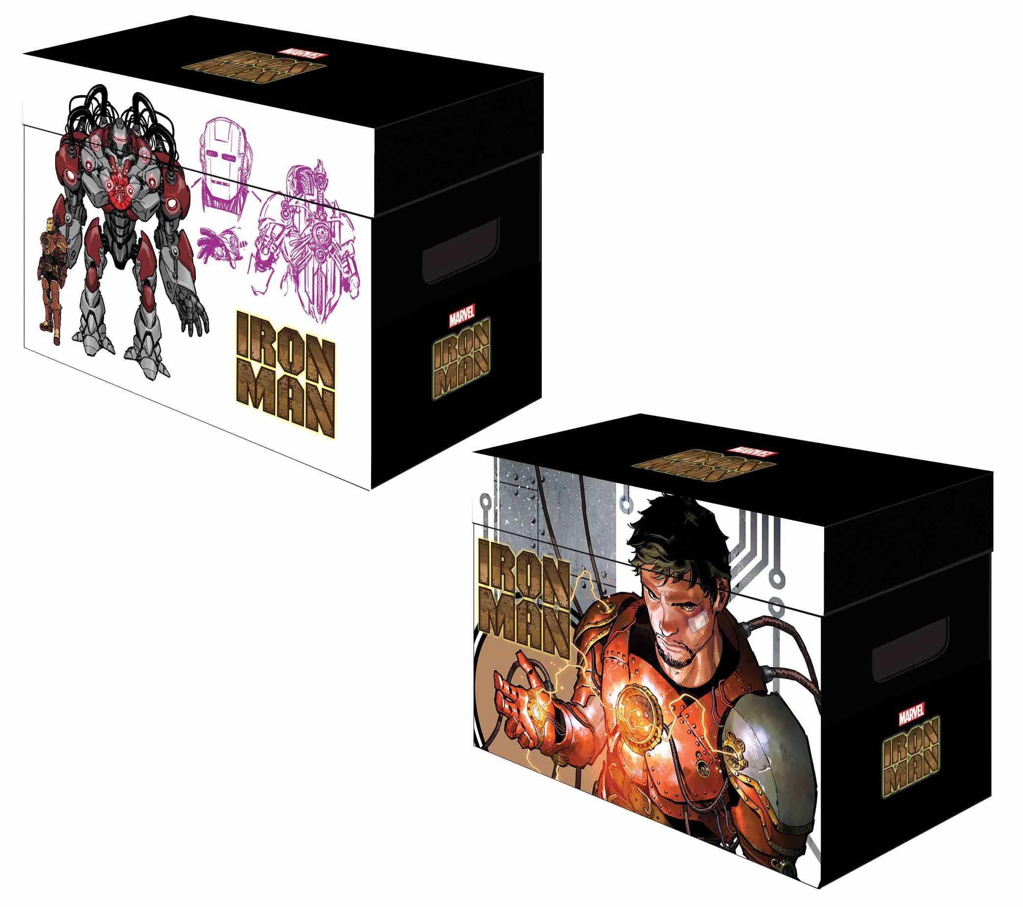 MARVEL GRAPHIC COMIC BOX IRON MAN