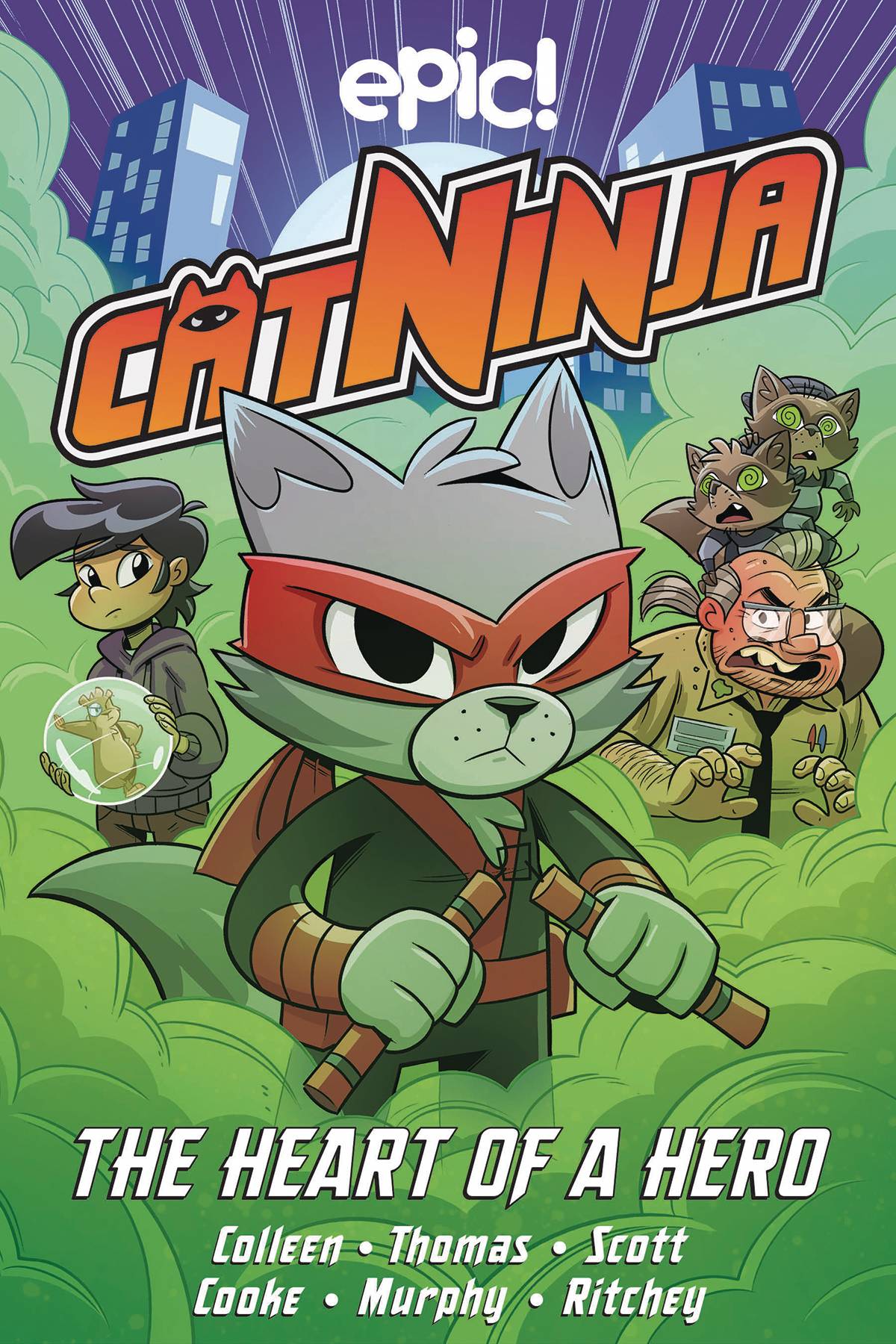 CAT NINJA TP 06 HEART OF HERO