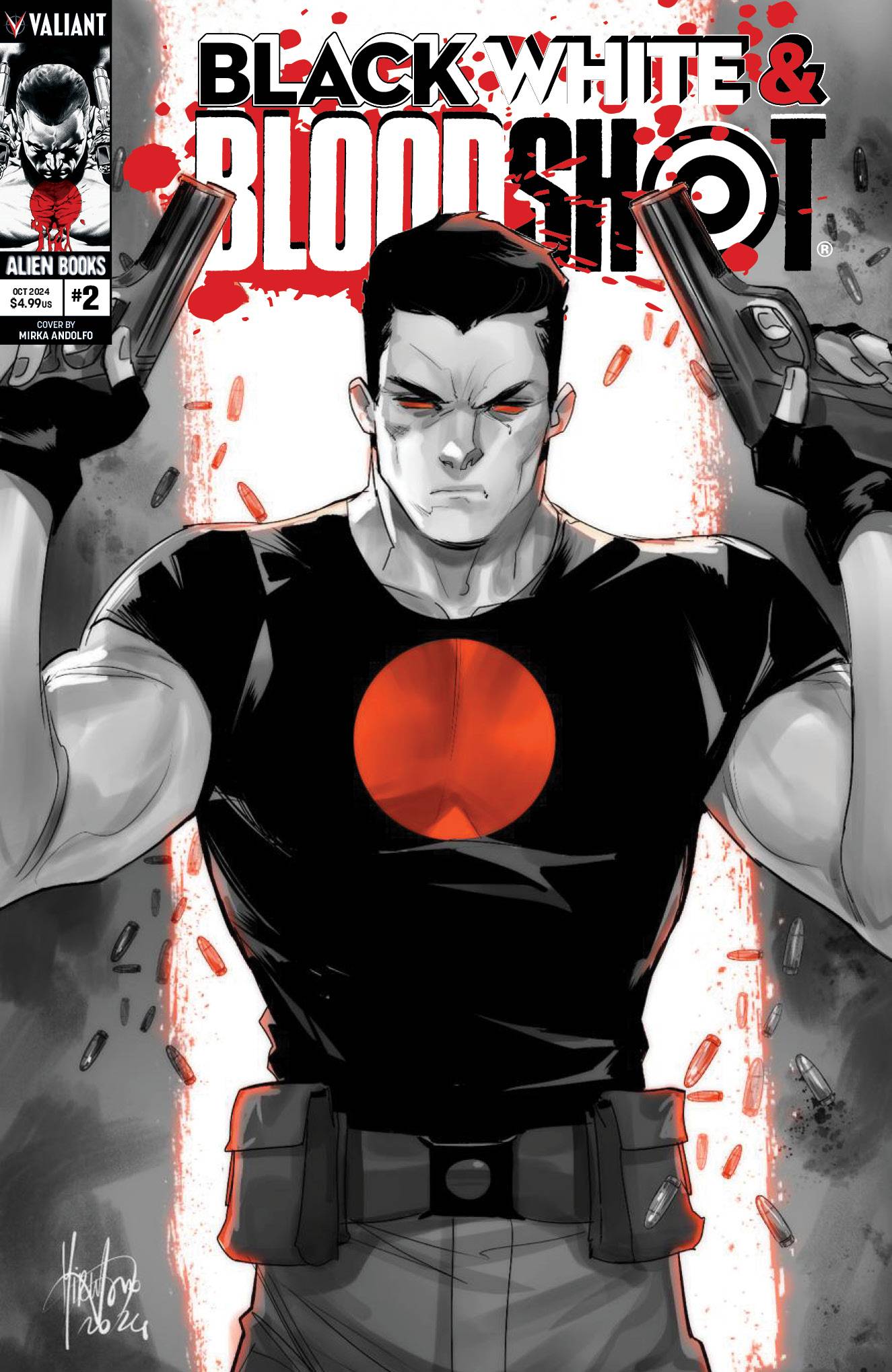 BLACK WHITE & BLOODSHOT