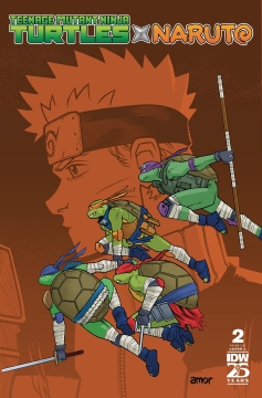 TEENAGE MUTANT NINJA TURTLES X NARUTO