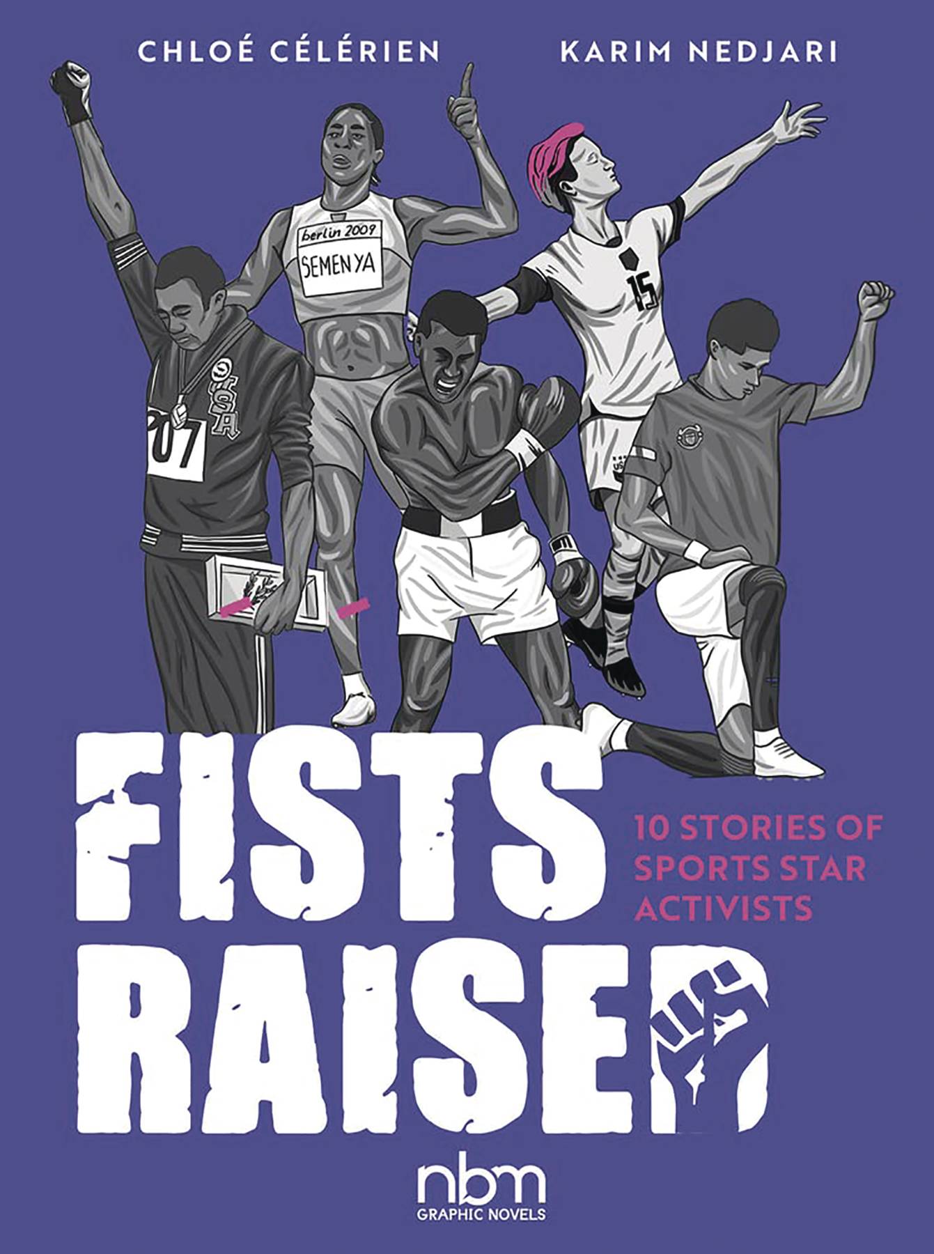 FISTS RAISED 10 STORIES SPORTS ACTIVISTS HC