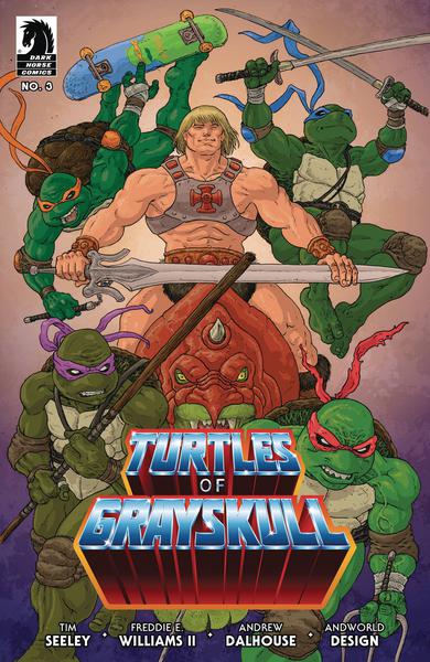 MASTERS OF UNIVERSE TMNT TURTLES OF GRAYSKULL